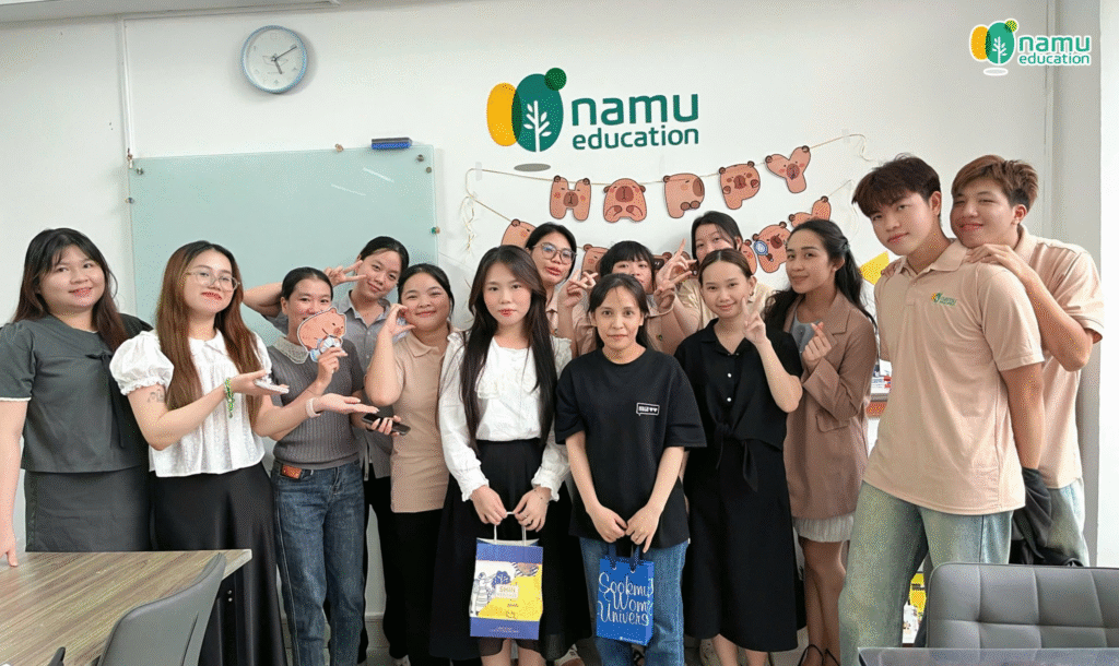 hoạt động tại Namu Education