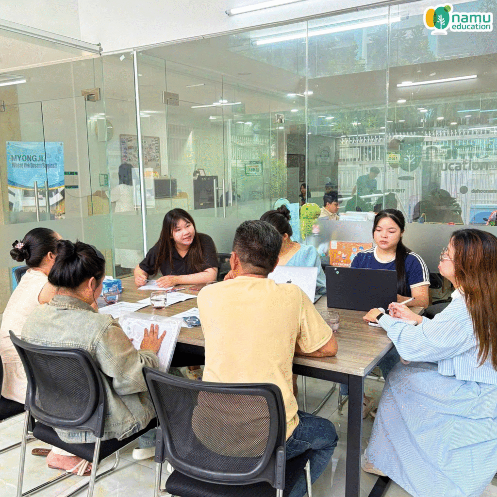 tư vấn và định hướng tại Namu education