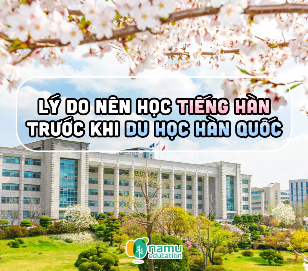 Lý do nên học tiếng Hàn trước khi du học Hàn Quốc