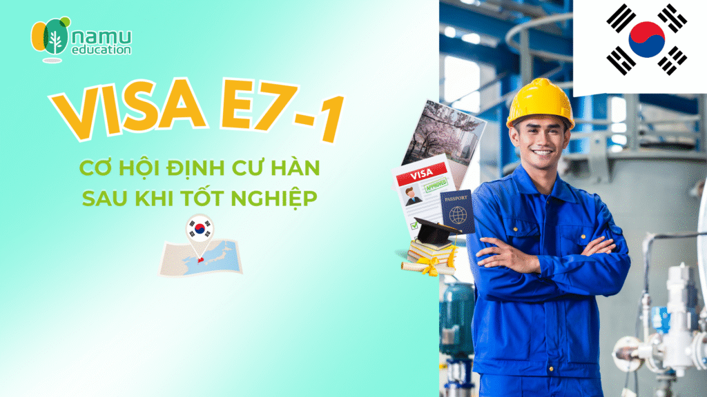 VISA E7 1 Co hoi dinh cu Han sau khi tot nghiep