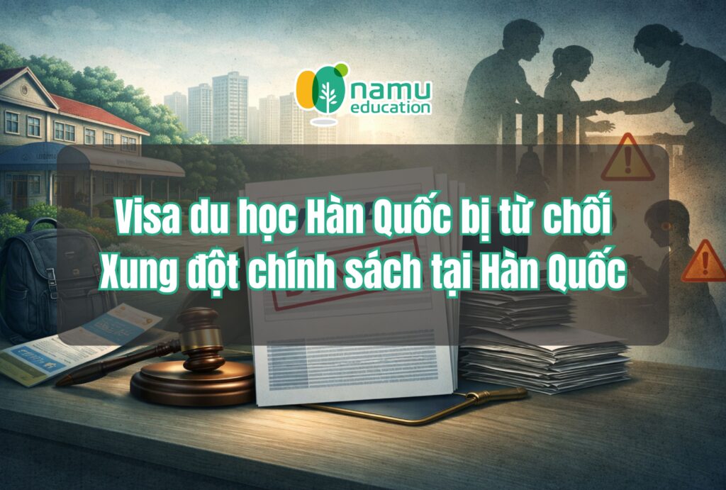 Visa du học Hàn Quốc bị từ chối: Xung đột chính sách tại Hàn Quốc visa du học hàn quốc