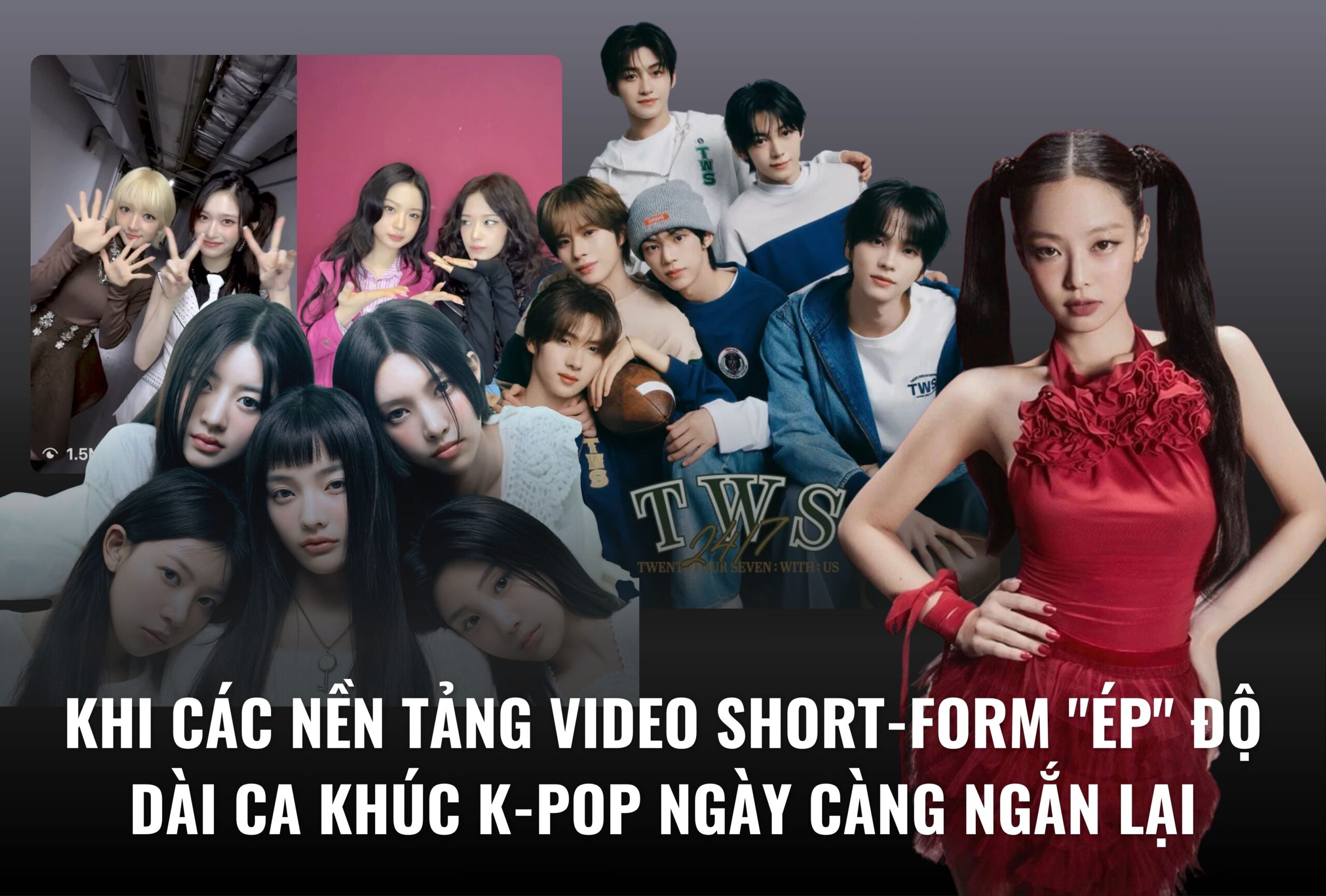 Khi các nền tảng video short-form “ép” độ dài ca khúc K-Pop ngày càng ngắn lại