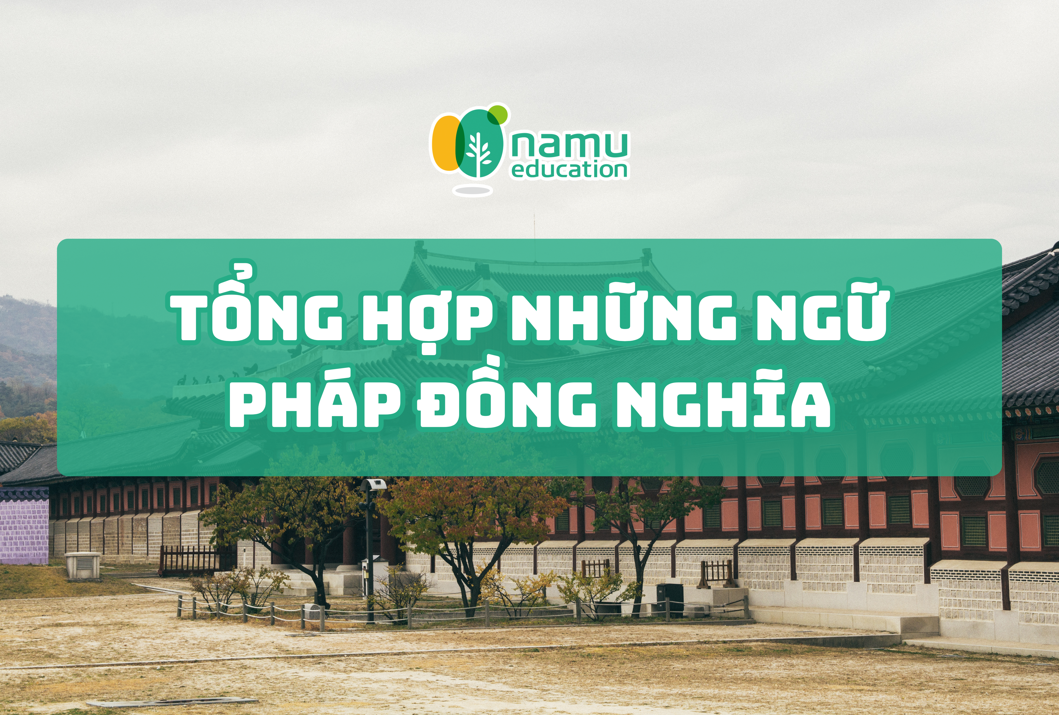 Học tiếng Hàn – Tổng hợp những ngữ pháp đồng nghĩa trong đề TOPIK